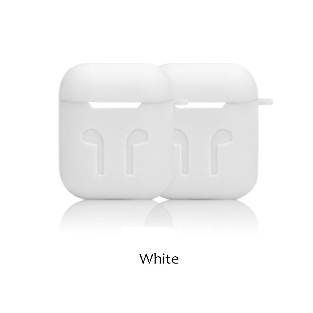 Suitable for Airpods one or two generation protective shell thickened conjoined Apple wireless Bluetooth headset silicone cover