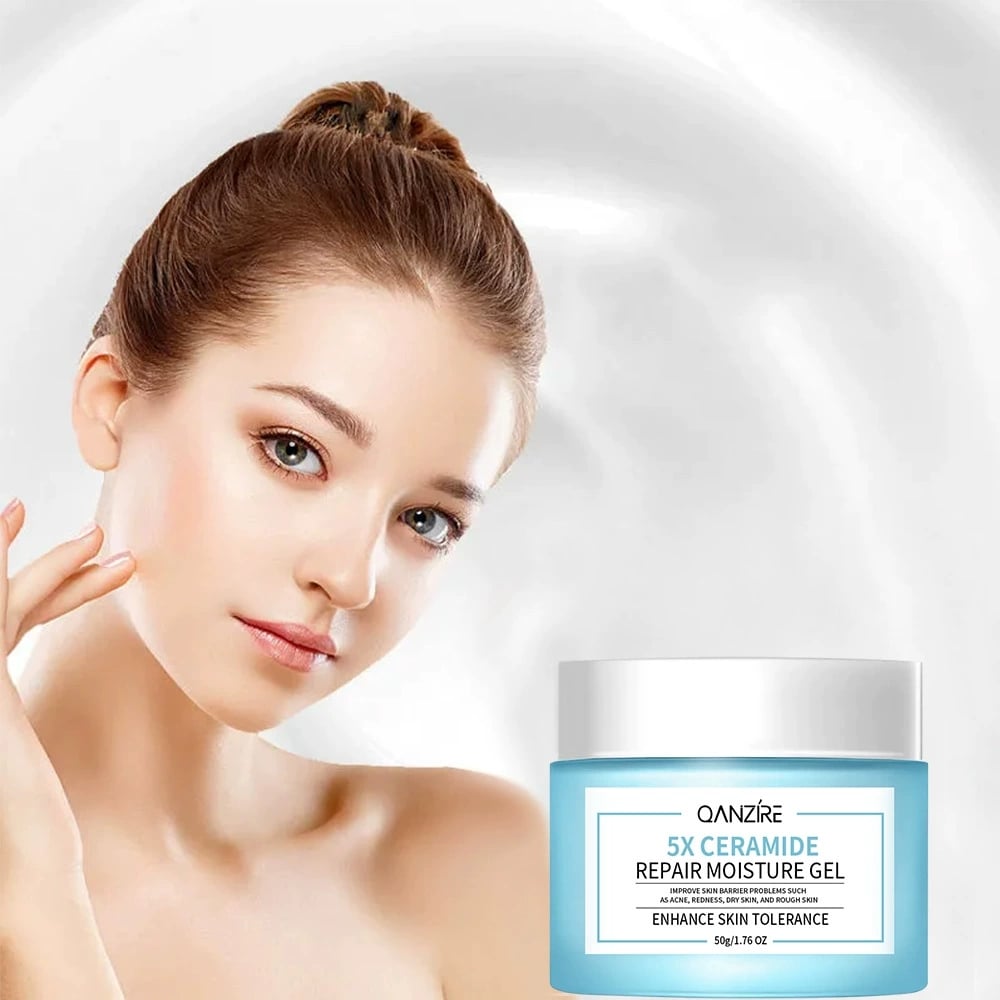 Ceramide Skin Moisturizing Facial Cream Refines Pores Hydrates With Glycerin Reaffirming Nutritional Daily Skincare Essentials