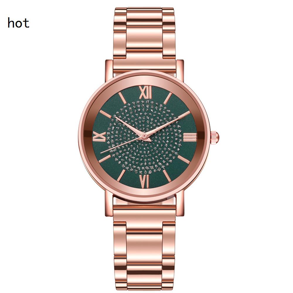 Women's Watch Luxury Male Female Quartz Men Watches Stainless Steel Dial Casual Fashion Bracelet Ladies Girls Clock Gifts