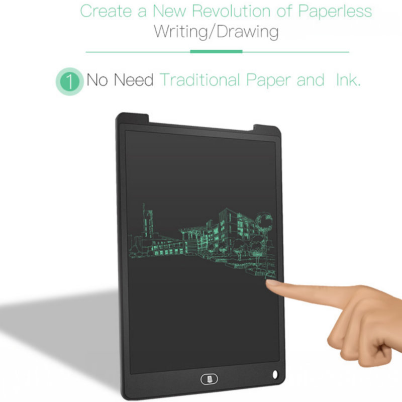 New 12 Inch LCD drawing Tablet Electronic Drawing Board Digital Colorful Handwriting Pad Graphic tablet board for Kids and Adult