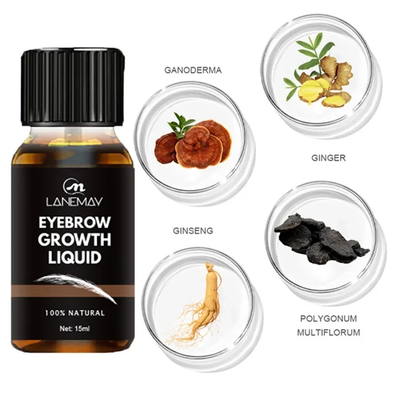 Eyebrow Eyelash Growth Serum Fast Growing Prevent Hair Loss Damaged Treatment Thick Dense Eyes Makeup Care Products New