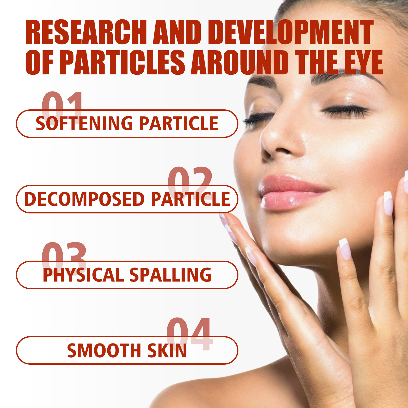Fat Granules Removal Serum Fade Dark Circles Eye Bags Moisturizing Essence Firming Anti-Puffiness Wrinkles Brighten Beauty Care