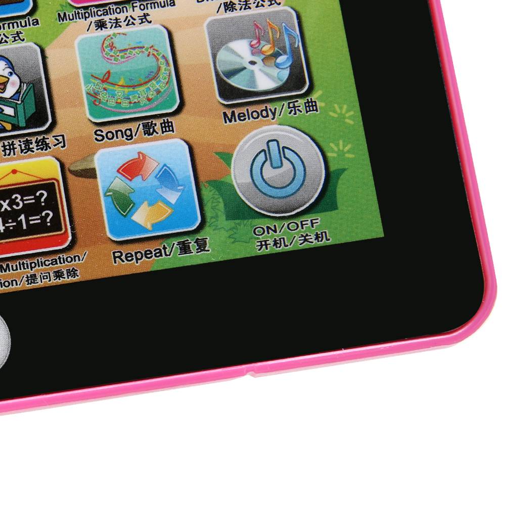 Learning machine tablet touch screen child baby early education English learning story telling music toy