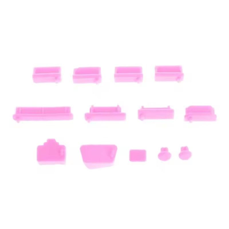 13pcs Colorful Silicone Anti Dust Plug Cover Stopper Laptop dust plug laptop dustproof usb dust plug Computer Accessories A-1273