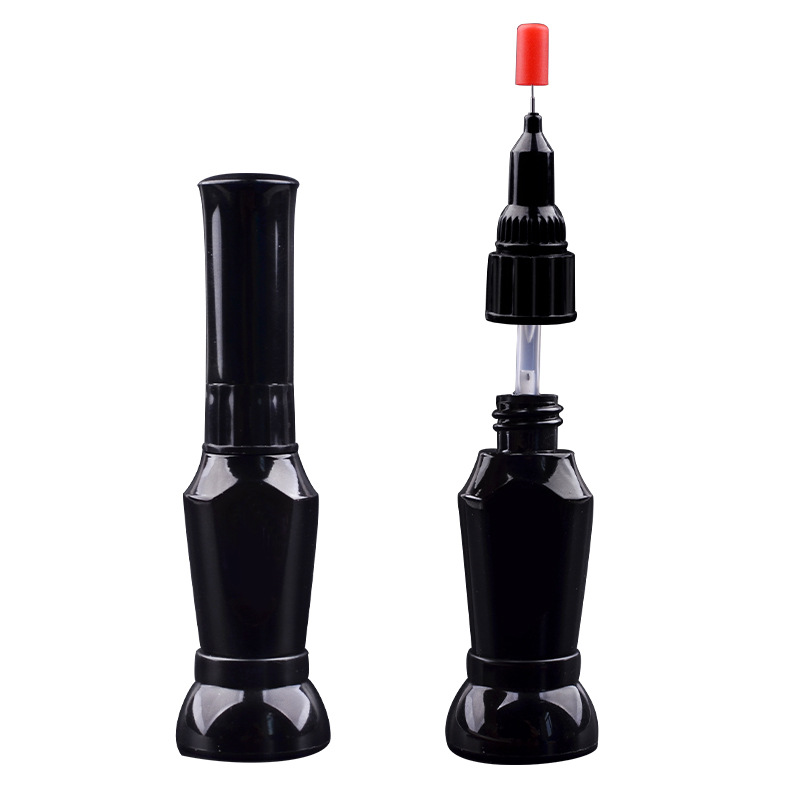 Nail point drill glue phototherapy nail sticker seal drill point drill pen stick diamond jewelry tool black bottle 10ml