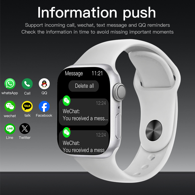 S12 Max Smart Watch Men 49mm Series 9 AMOLED Screen NFC Compass Waterproof For Apple Watch IWO Ultra 9 Smartwatch