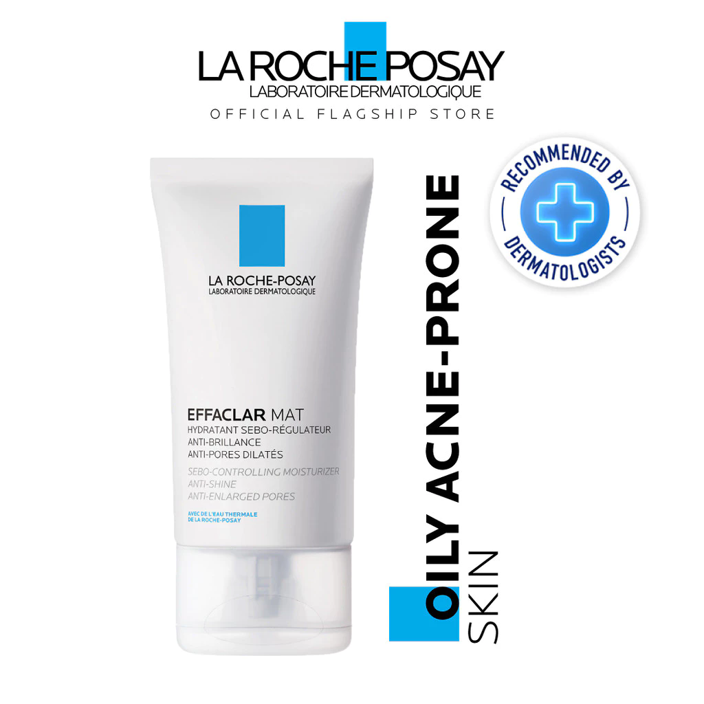 LA ROCHE POSAY Effaclar Mat Mattifying Moisturizer 40ml-Oil