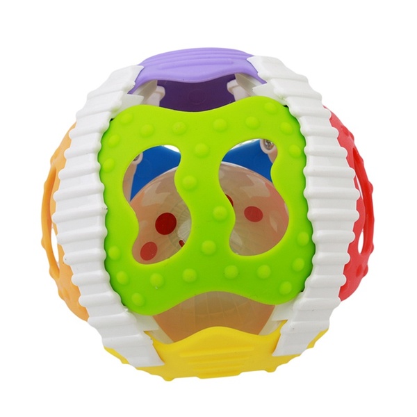 New Baby Toys Kids Ball Fun Multicolor Activity Educational Toys Baby Soft Flashing Light Sounds Toys