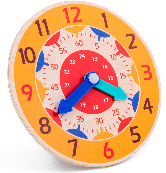 Primary school clock model children's clock mathematics teaching