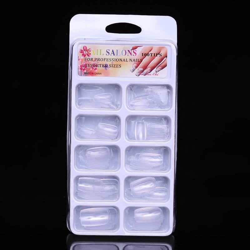 New fashion personality French nails full patch 100 pieces / box