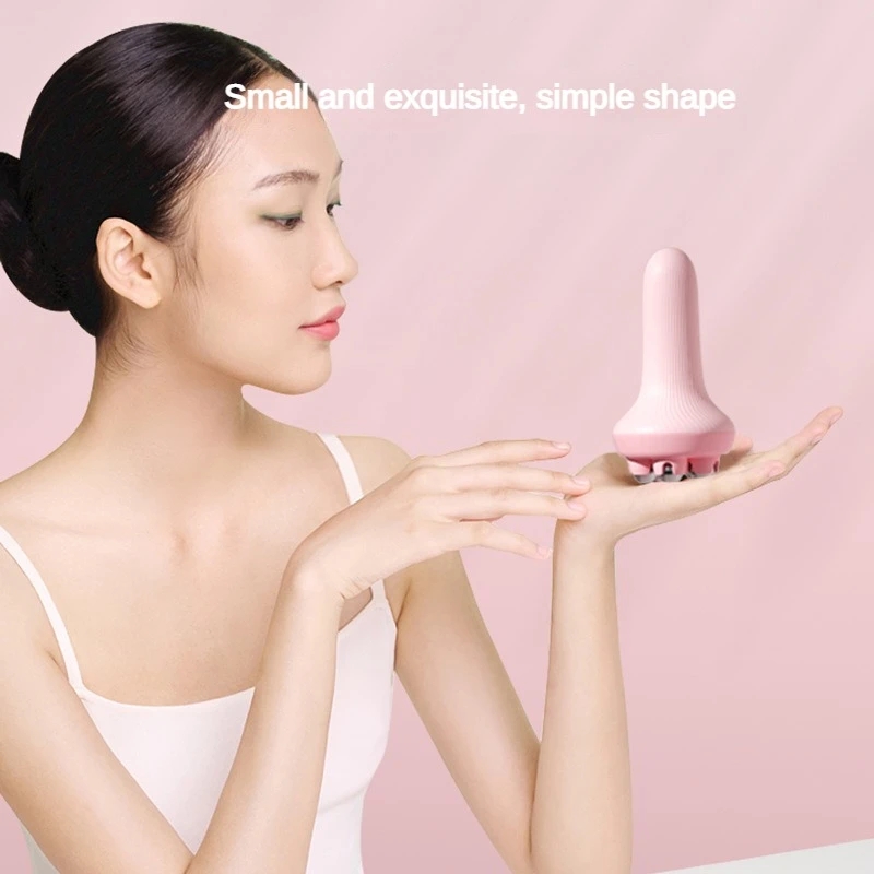 360 Degree Massage Roller Manual Stainless Steel Massager Ball Body Therapy Massager for Neck Back Shoulder Face Lift Tools
