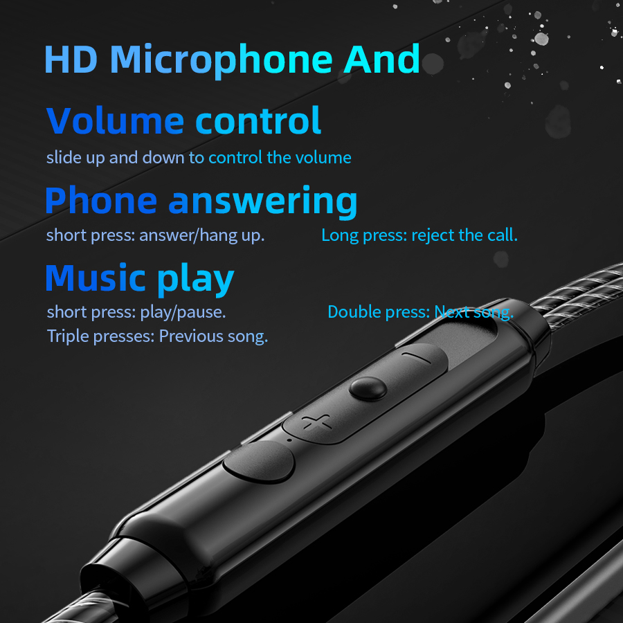 NUNE ZEN HiFi Sport Headphones Auricular Fever Heavy Bass In Ear Earphone For Running With Microphone Headset music Earbuds
