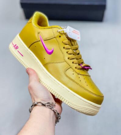 Nike Air Force 1 Low-Top Sneakers Fashion Sneakers Non-slip Sneakers Breathable and Comfortable Walking Shoes Size 36-46
