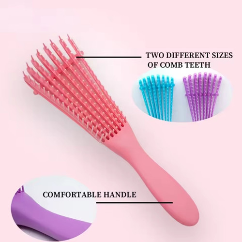1pc Hair Brush For Scalp Massage, Untangling Brush, Hair Comb, Untangling Brush, Curly Hair Brush, Salon For Men And Women