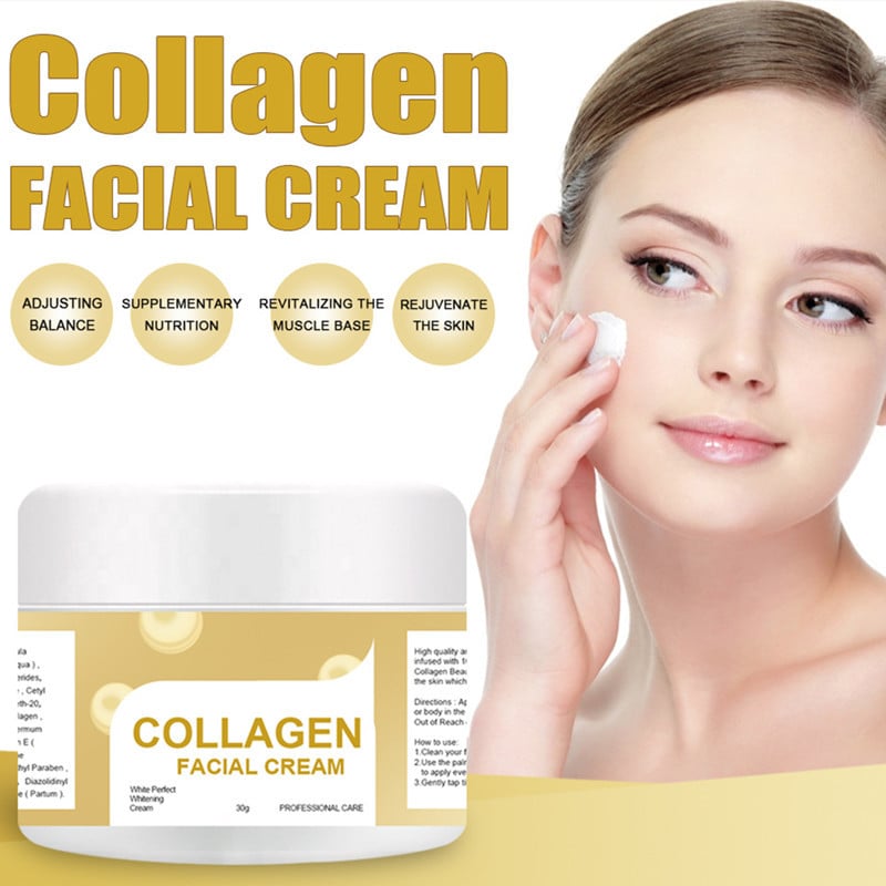 Whitening Face Primer Moisturizing Oil-control Anti Wrinkle Korean Facial Collagen Cream Lifting Face Beauty Cosmetic