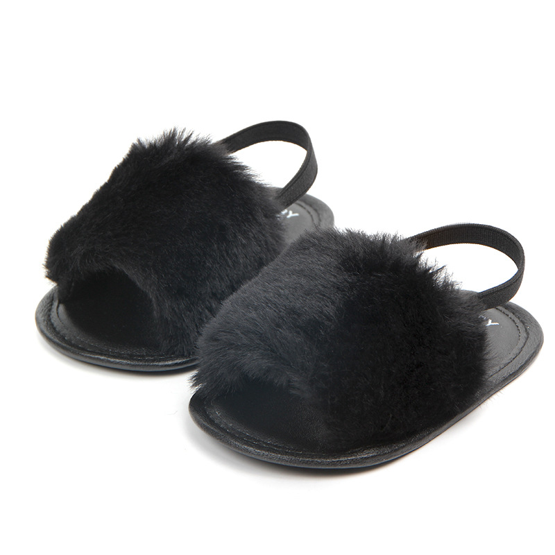 new foreign trade soft breathable baby shoes simple elastic sandals