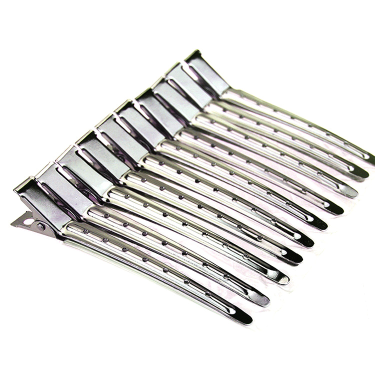 Professional Salon Stainless Hair Clips Duckbill Clip Hair Styling Tools Hairdressing Hairpins Headwear Accessories