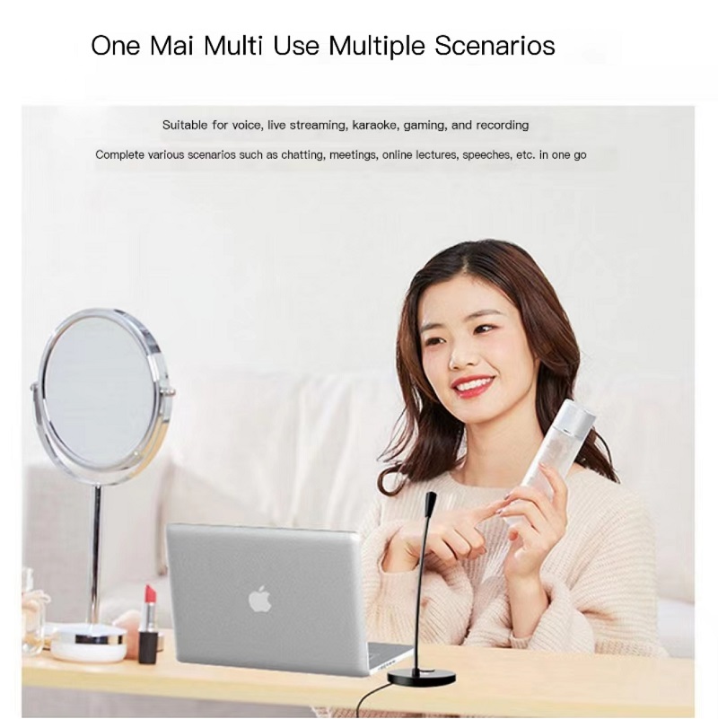 USB COMPUTER MICROPHONE Dedicated Disc Shouting Microphone Video chat Bar Gooseneck DJ Mic