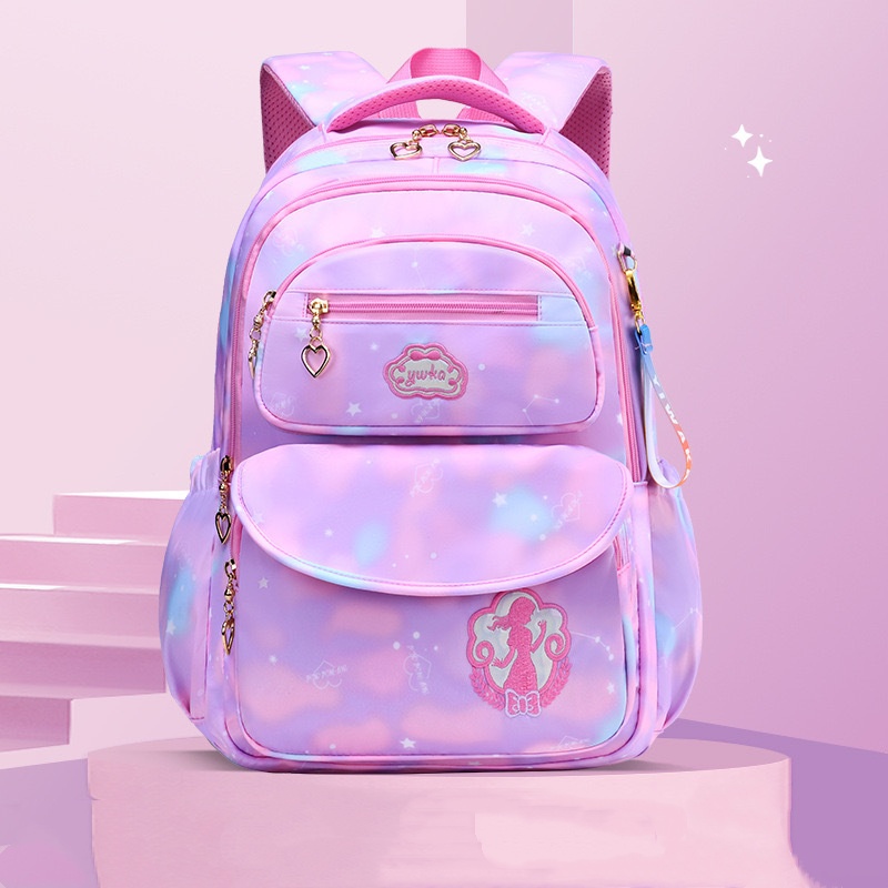 Fashion Oxford Cloth School Bag Large Capacity Clouds Design Student School Backpacks Cartoon Multifunction Kids Backpack School