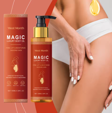 Magic Luxury Body Oil Winter Skincare and Moisturizing, Soft and Firm Skin, Daily Care, Nourishing and Moisturizing