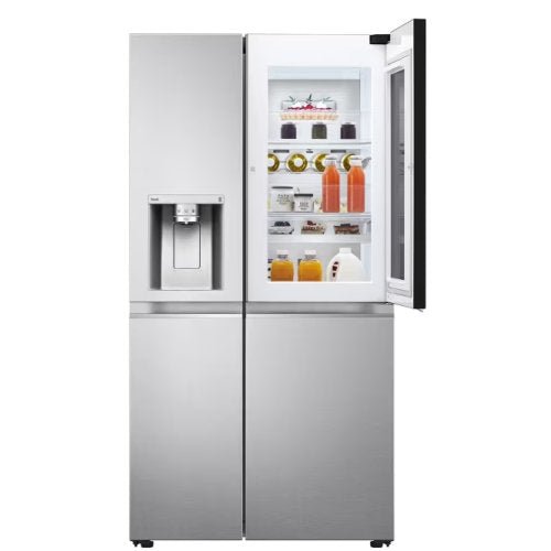 LG 668L INSTAVIEW SIDE BY SIDE FRIDGE SILVER