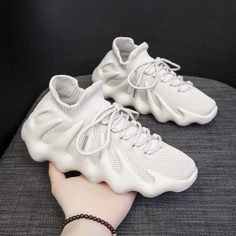 Kids Sneakers Baby Soft Mesh Breathable Running Shoes Knitting Infant Girl Lightweight Coconut Shoes