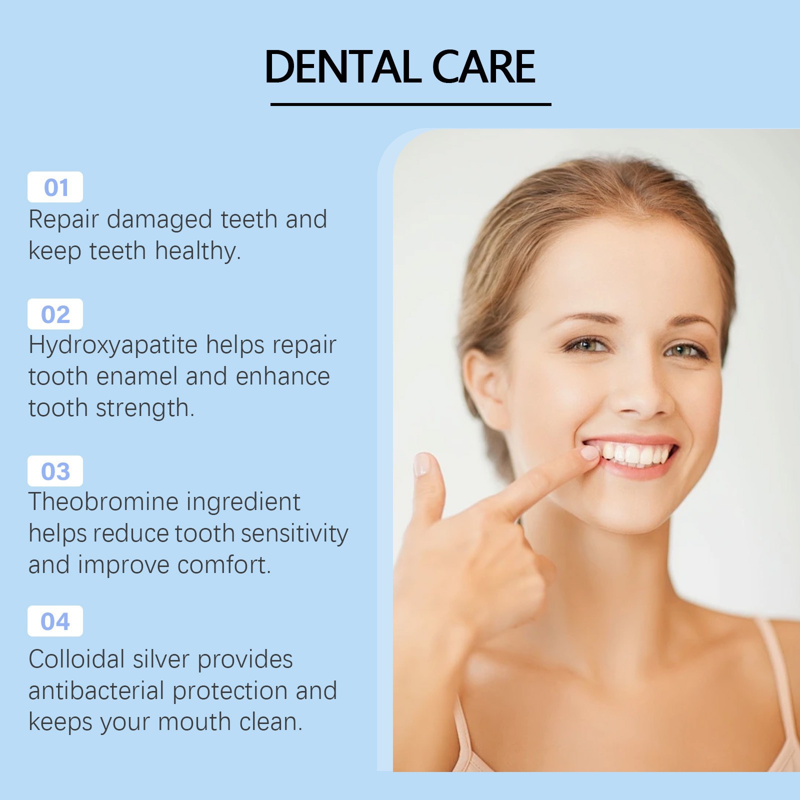 Nurse Dental Care Liquid Lasting Freshing Breath Deep Cleaning Oral Hygiene Removes Plaque Stains Teeth Brightening Serum 30ml
