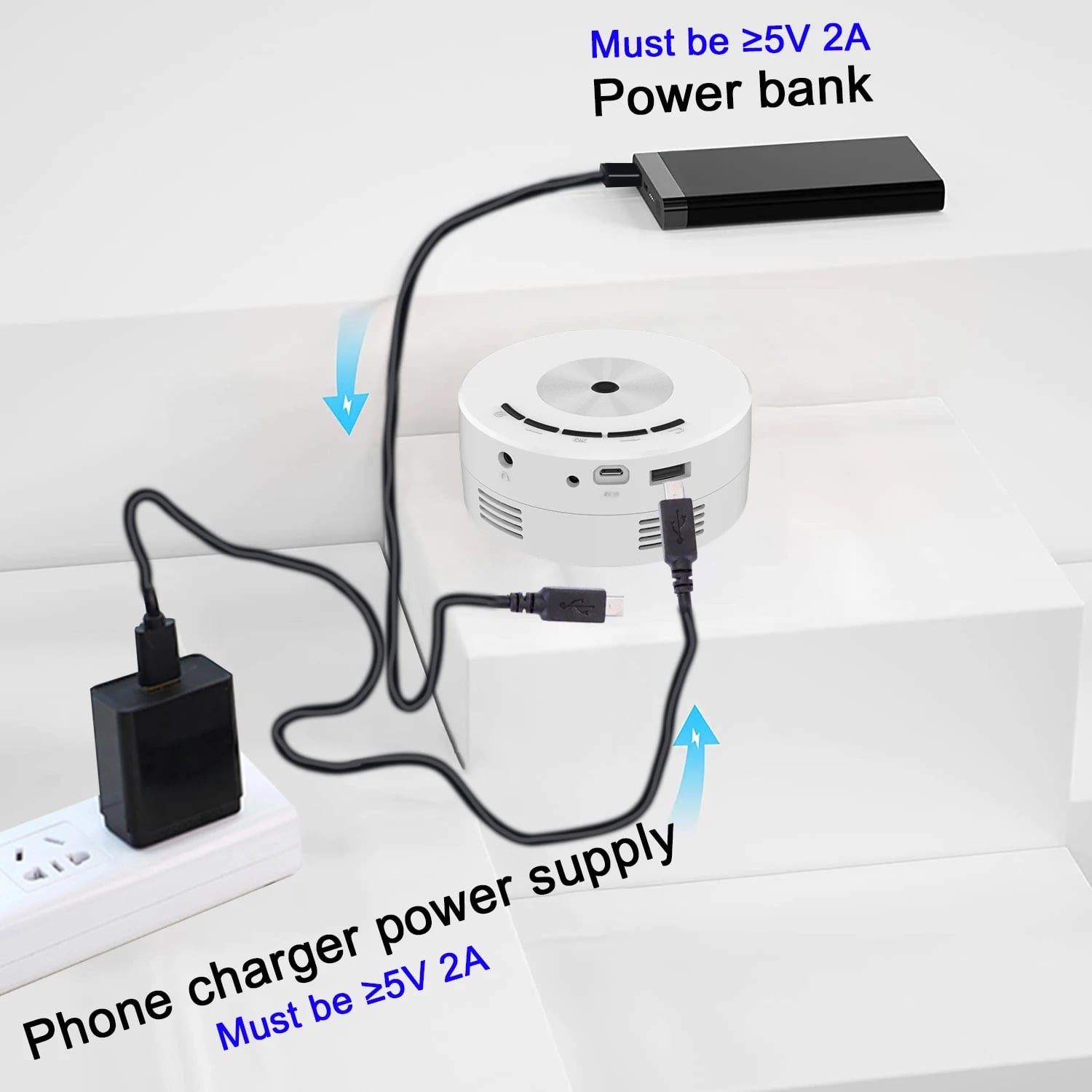YT200 home projector small portable mini portable small mobile phone projector
