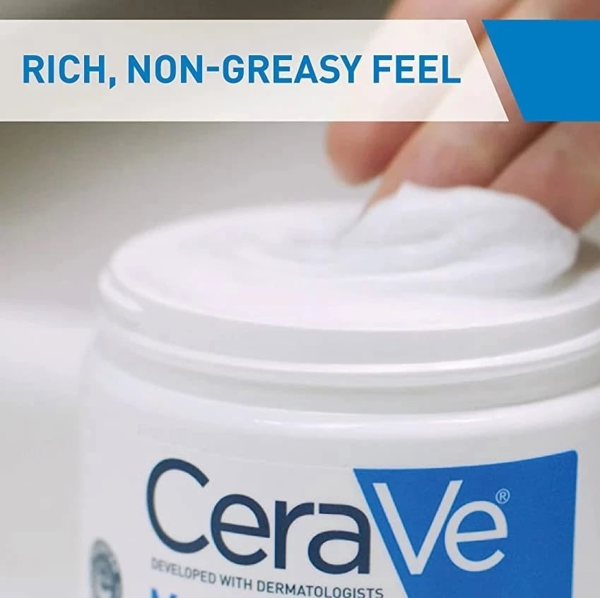 85g Cerave Moisturizing Cream Nicotinamide For Normal To Dry Skin Repair Skin Barrier Facial Moisturizer Brighten Skin Tone