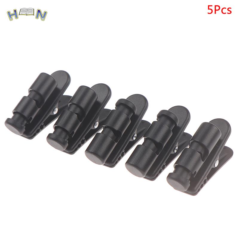 5Pc Cable Cord Clamp Collar Headset Clamp Headphone Cable Clip Earphone Winder