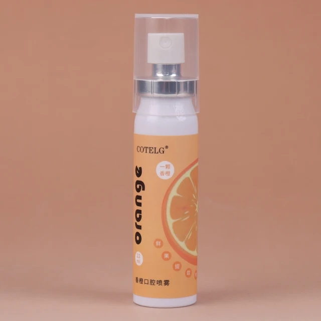 1PC Oral Fresh Spray Mouth Freshener Oral Odor Treatment Oral Remove Bad Breath Fruit Litchi Peach Flavor Persistent Oral Care