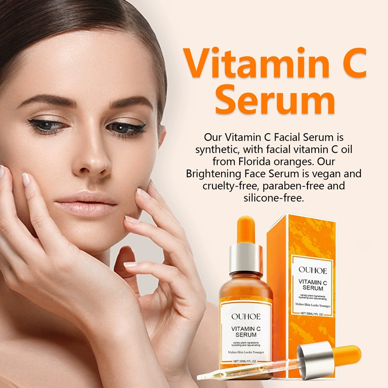 Vitamin C Whitening Serum Face Freckle Fade Dark Spot Pigment Melanin Corrector and Powerful Whitening Serum for Face