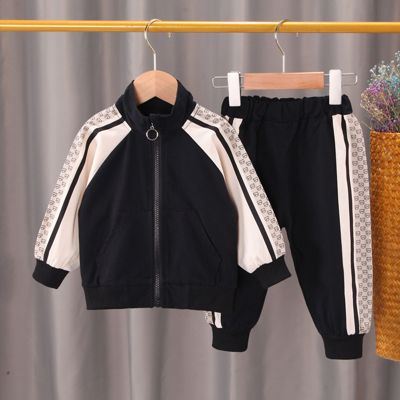 New Autumn Fashion Clothes Kids Boys Girl Cartoon Hoodies Pants 2pcs/set Spring Children Toddler Costume Infant Casual Tracksuit
