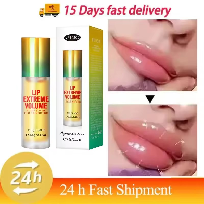 Instant Volumising Lip Plumper Oil Lip Enhancer Lip Gloss Plumping Serum Moisturizing Anti-Wrinkle Lipstick Sexy Lip Care Makeup