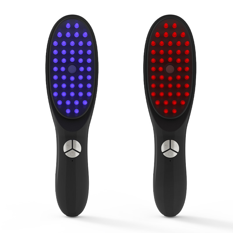 Electric spray massage comb hair growth vibration massager anti hair loss scalp spray comb