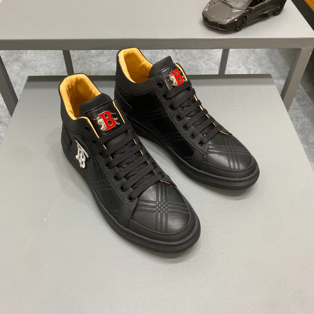Burberry sneakers Breathable sneakers High-top casual shoes Lightweight sneakers Couple shoes Size: 38-44