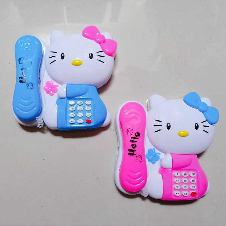 Children's Toy Phone Baby Smart Early Learning Kaizhi Music Light Cartoon Phone Keyboard Toy