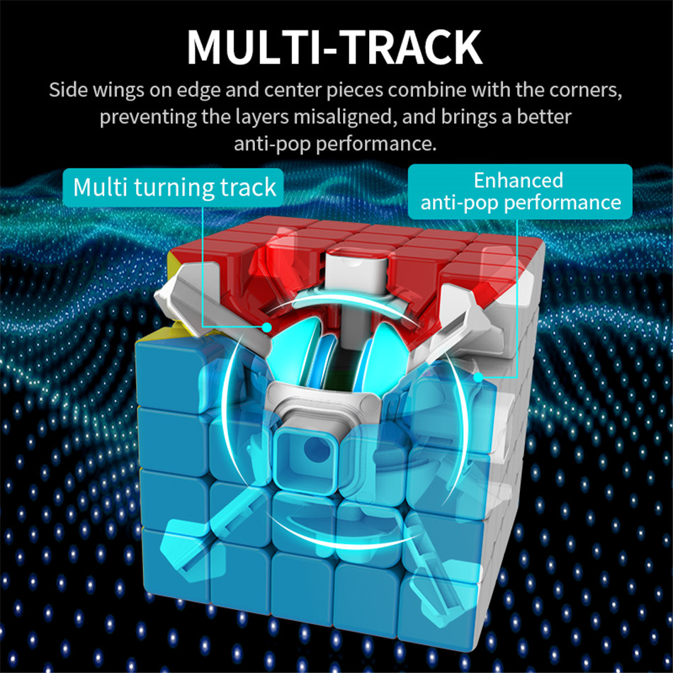 MFJS Meilong 5X5 Stickerless speed cube Moyu Mofang Jiaoshi 5X5X5 Magic cube