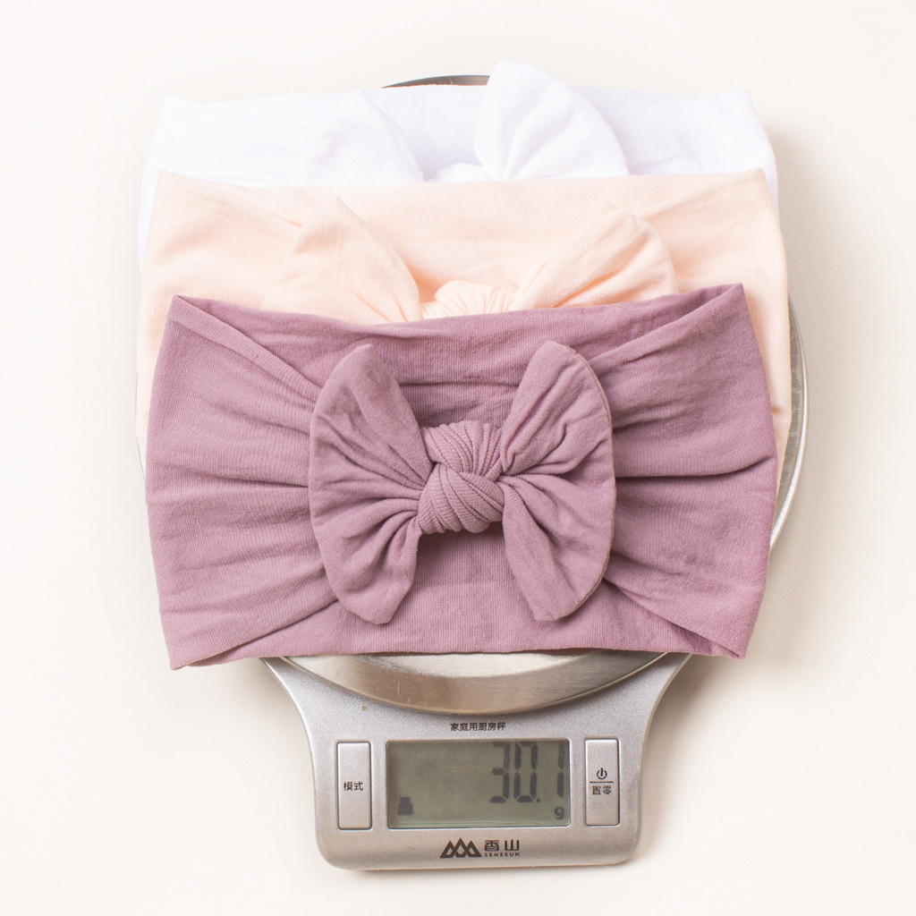 3pc/setLovelyBaby Headband TurbanFlower BowNewborn Baby GirlHeadbands Elastic KidsToddler Hair Band haarband BabyHairAccessories