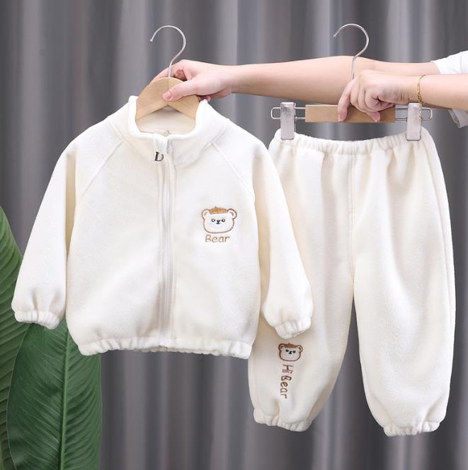Boys Clothes Suits Cartoon Donald Duck Baby Kids Boys Outerwear Hoodie Jacket Baby Sport Boys Clothing Sets Suits