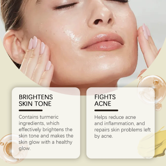 Turmeric Face Cream Brighten Skin Tone Fade Fine Line Deep Nourishing Dry Rough Face All Skin Types Turmeric Facial Moisturizer