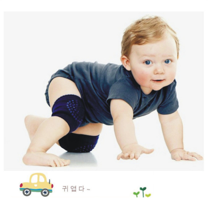 Combed cotton thickened multifunctional knee protection sleeve for infants, young children, baby socks, terry children's socks