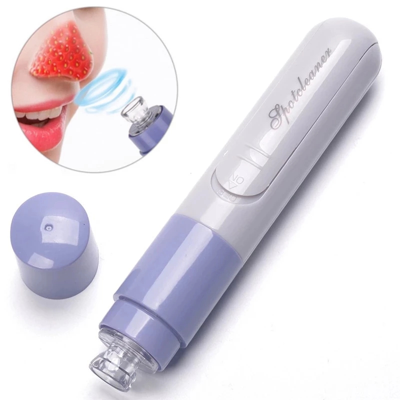 Mini electric blackhead remover facial pore dirt blackhead acne cleaning massage blackhead suction instrument tool