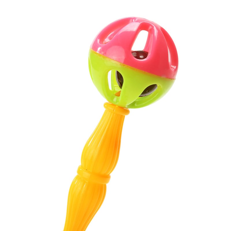 Baby Kids Rattle Bells Shaking Dumbells Early Development Toys for 0-12 Months