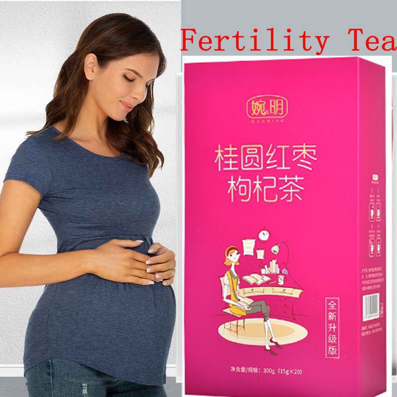 Female Fertility Pregnancy Tea Womb Detox herbs Tea women Cleansing Uterine supplements Fertility tea