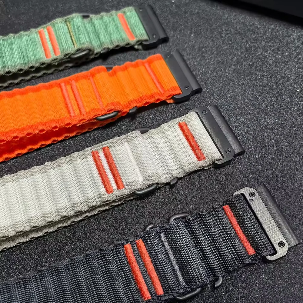 Quick Fit Straps for Garmin Fenix 8 E 7 7X Pro 6 6X 5 5X Nylon Sports Band Forerunner 970 965 Enduro 3 22mm 26mm Watch Bracelet