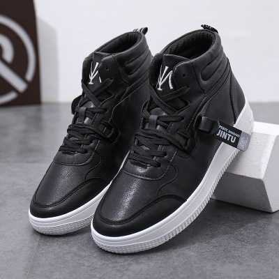 Pointed Leather Fashion Men Boots Business Shoes Dress Formal Office Oxford Casual Loafers Flat Ankle Martin Boots Chelsea 43 44