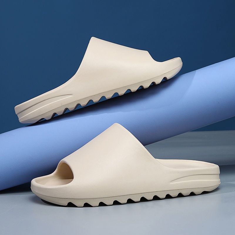 Men Women Yeezy Sides Similar Couple Cool Beach Shoes Flip Flop Sandals Indoor Outdoor Casual Slippers Non Slip