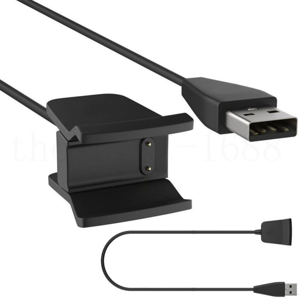 Replacement USB Charging Charger Cable Cord for Fitbit Alta HR Smart Wristband Black