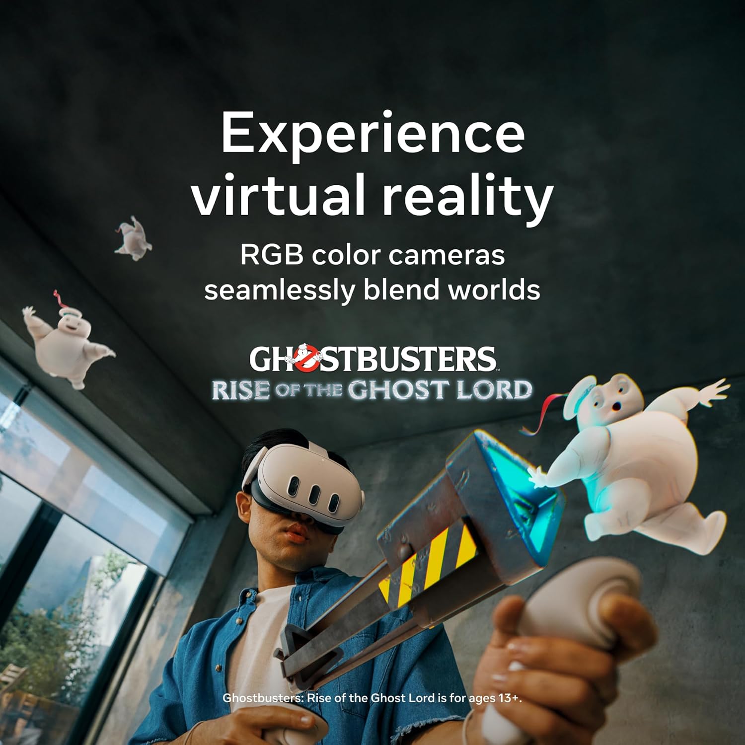 Meta Quest 3 512GB | VR Headset — Thirty Percent Sharper Resolution — 2X Graphical Processing Power — Virtual Reality Without Wires — Access to 40+ Ga